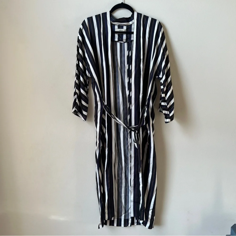Aritzia Wilfred Striped Durante Jacket